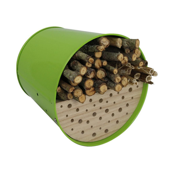 Abri pour oiseaux et insectes 5 en 1 garden life box vert olive