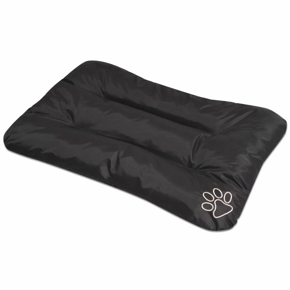 Matelas pour chiens 90 x 60 x 8 cm noir
