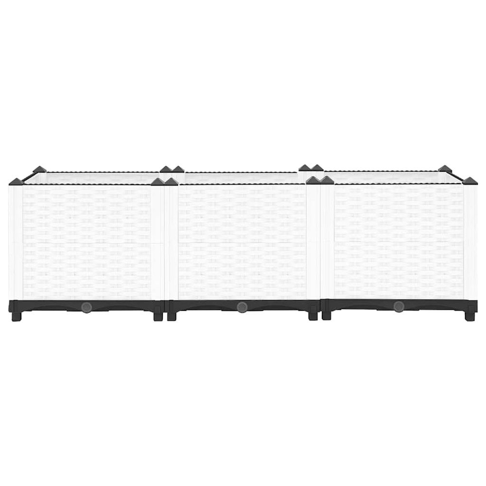 Lit surélevé 120x40x38 cm polypropylène