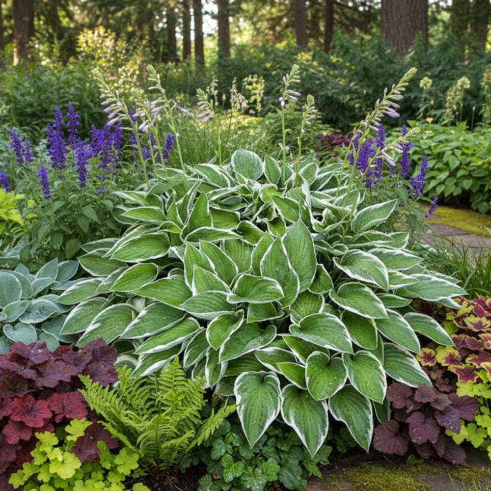 Hosta undulata albomarginata lot de 3 godets