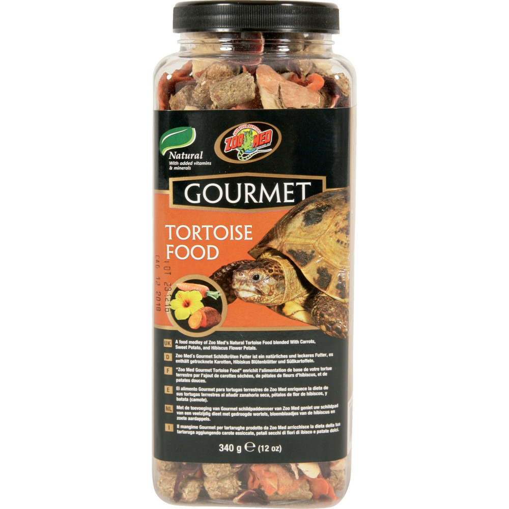 Aliment gourmet pour tortue terrestres zm102e 382g