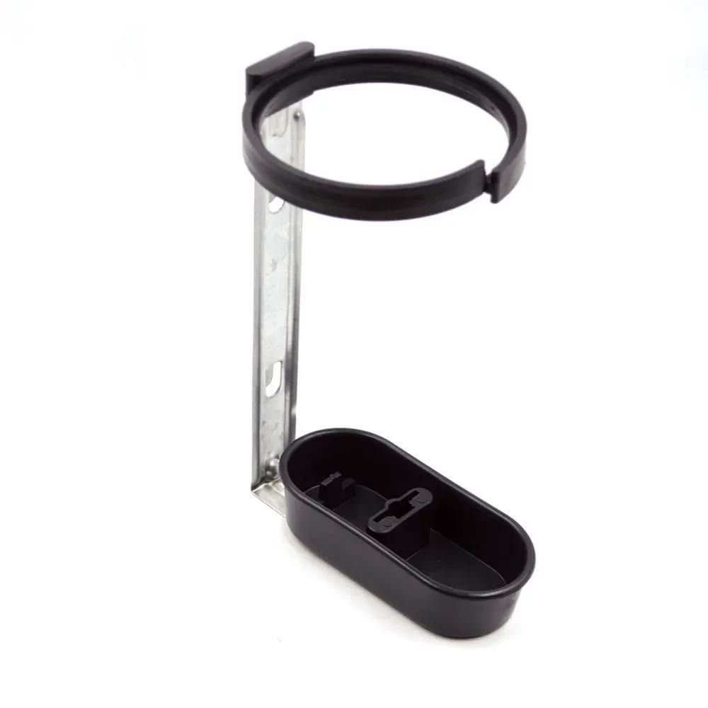 Abreuvoir porte bouteille en plastique fixation cage