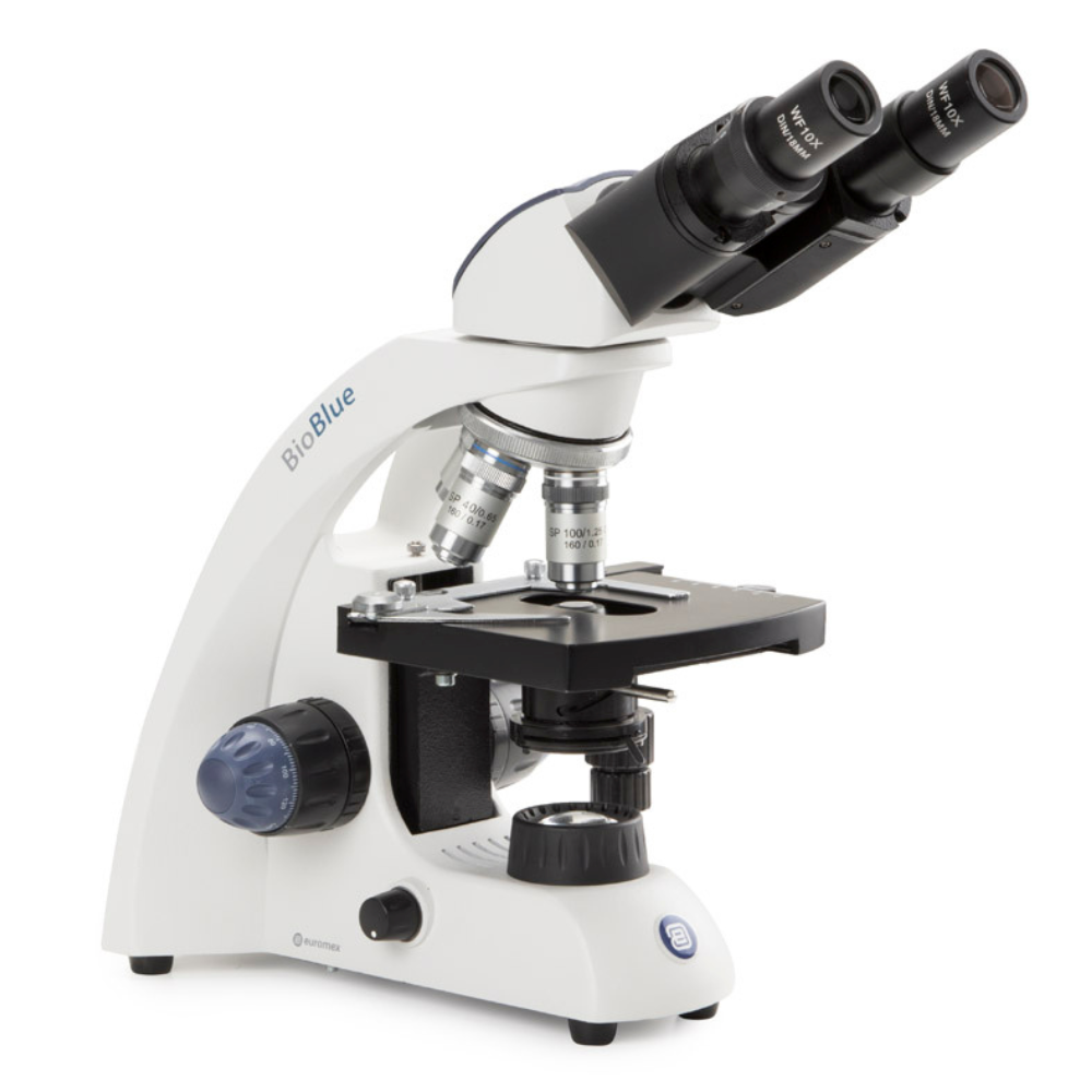Microscope binoculaire bioblue - platine x-y - 4x/10x/40x/100x