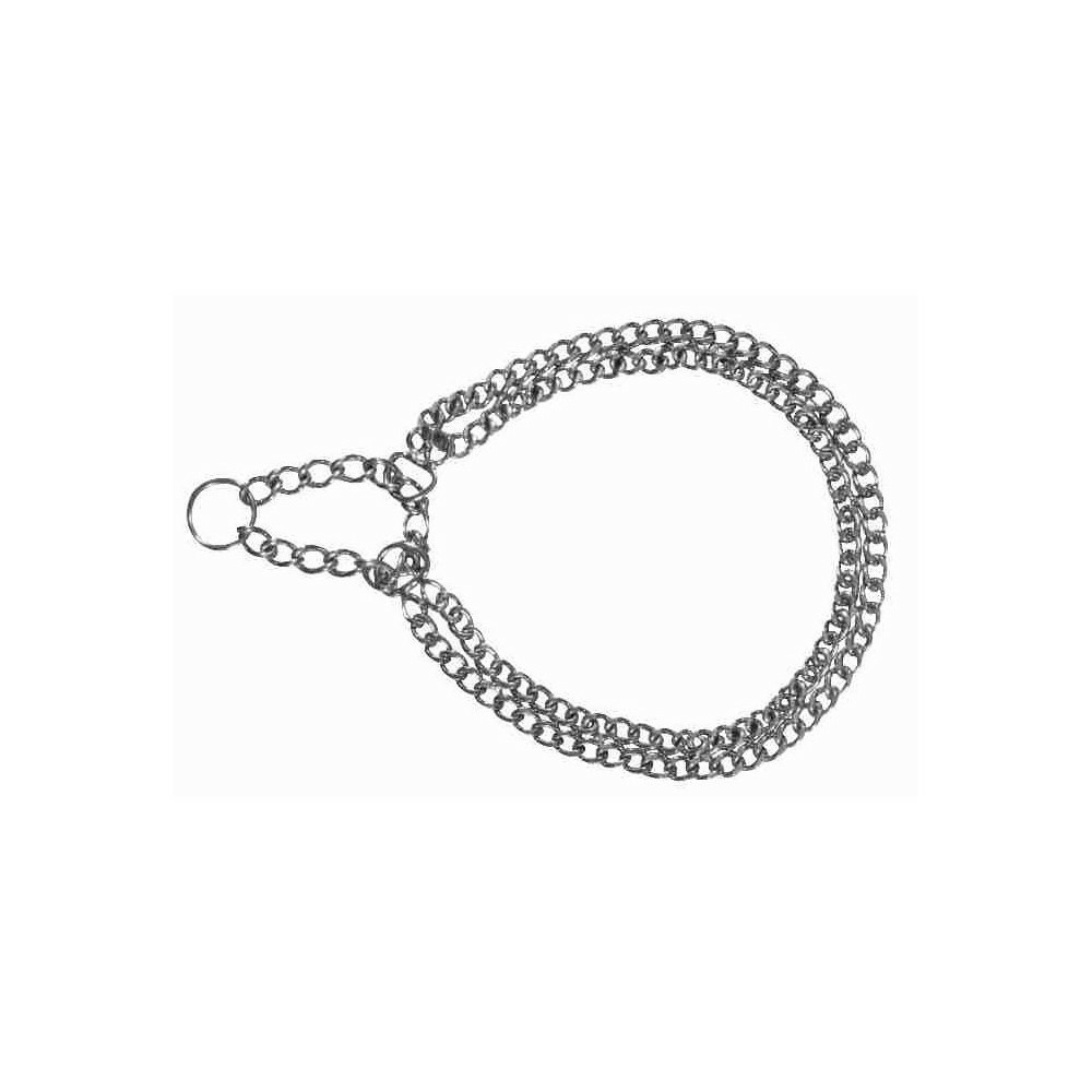 Collier éducation xs-s. 30 cm/2 mm, 2 rangs pour chien