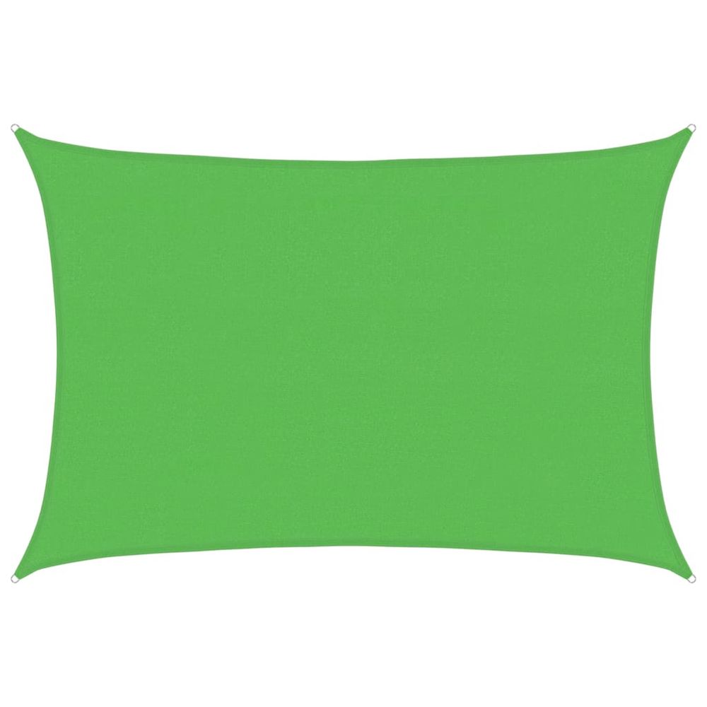 Voile d'ombrage 160 g/m² vert clair 4x6 m pehd