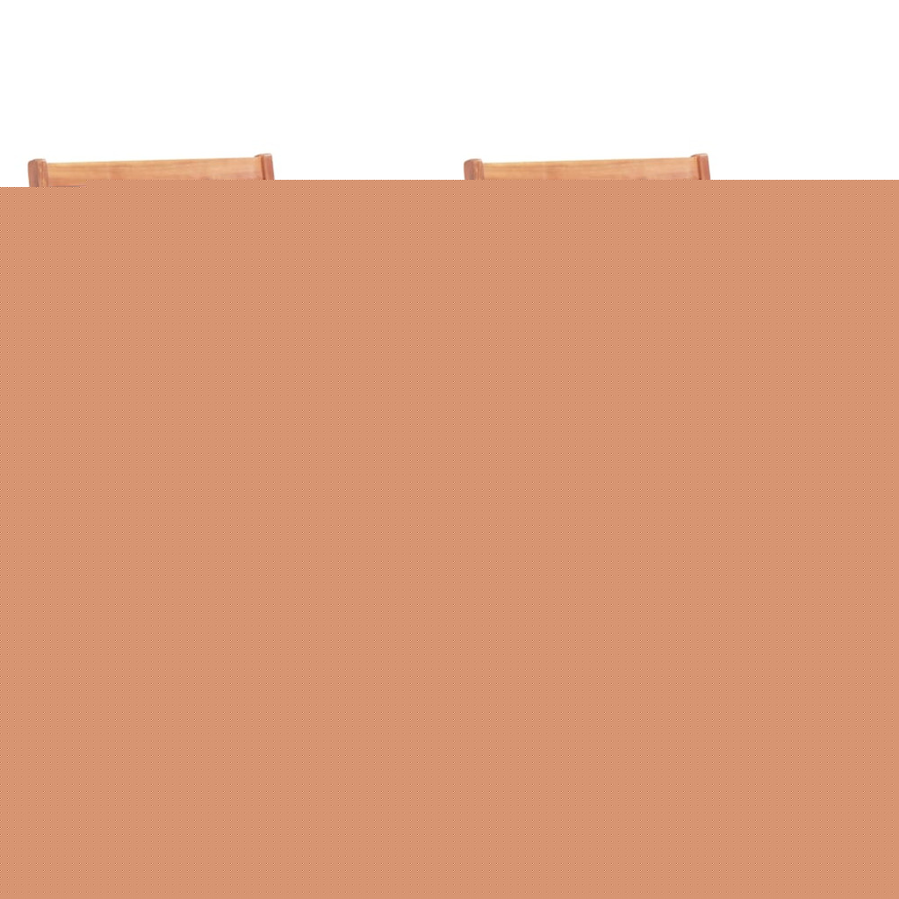 Chaises à manger d'extérieur lot de 2 et coussins acacia massif