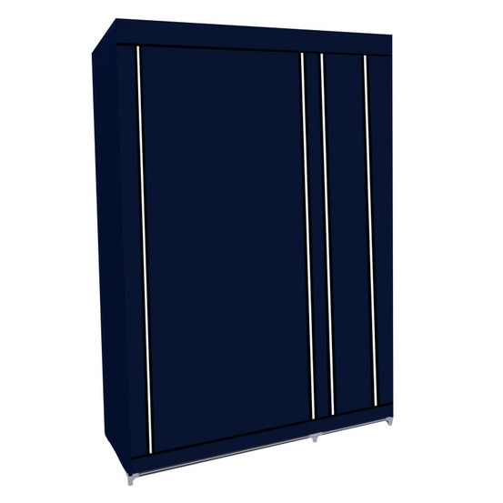 Herzberg hg-8010: armoire de rangement - petite bleu