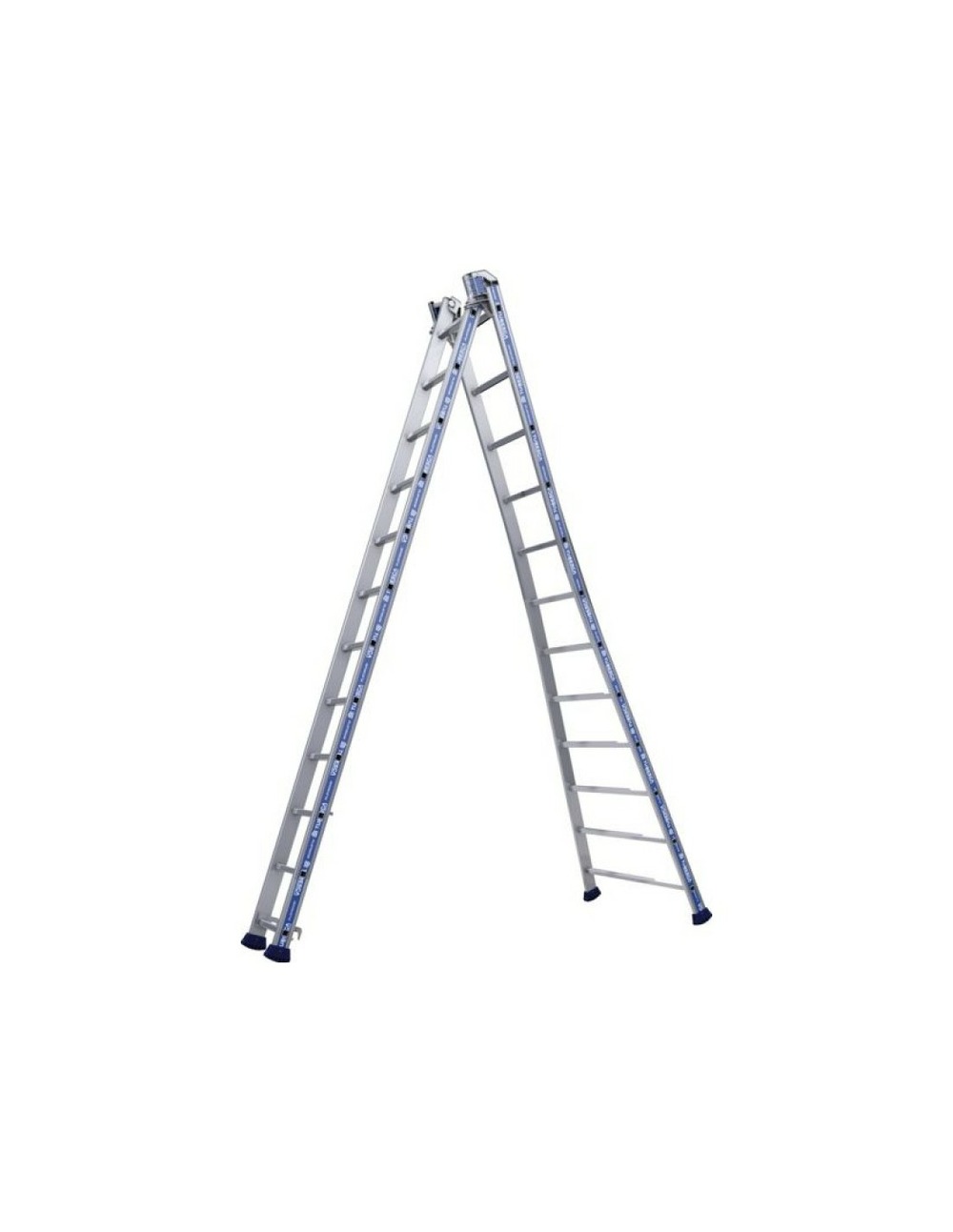 Echelle platinium transformable 2 plans 4m04 2x8 marches