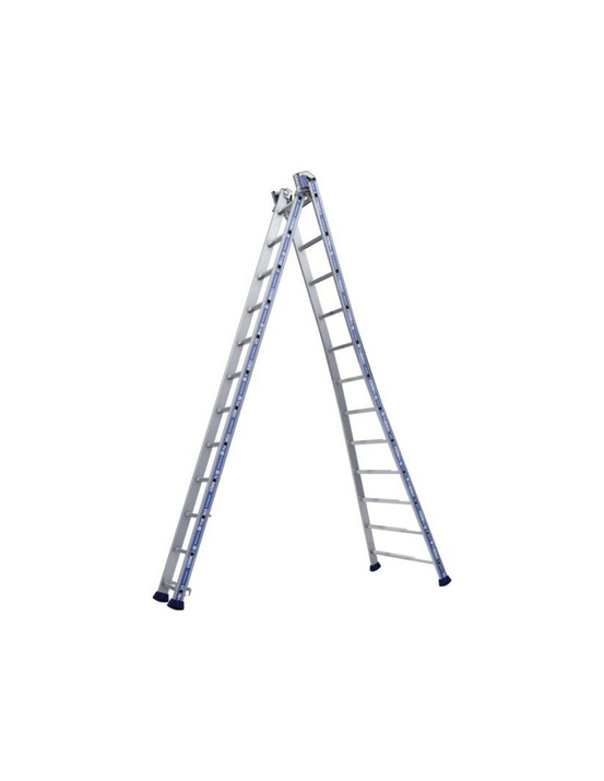 Echelle platinium transformable 2 plans 4m04 2x8 marches