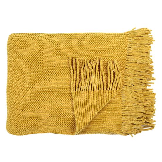 Plaid chenille