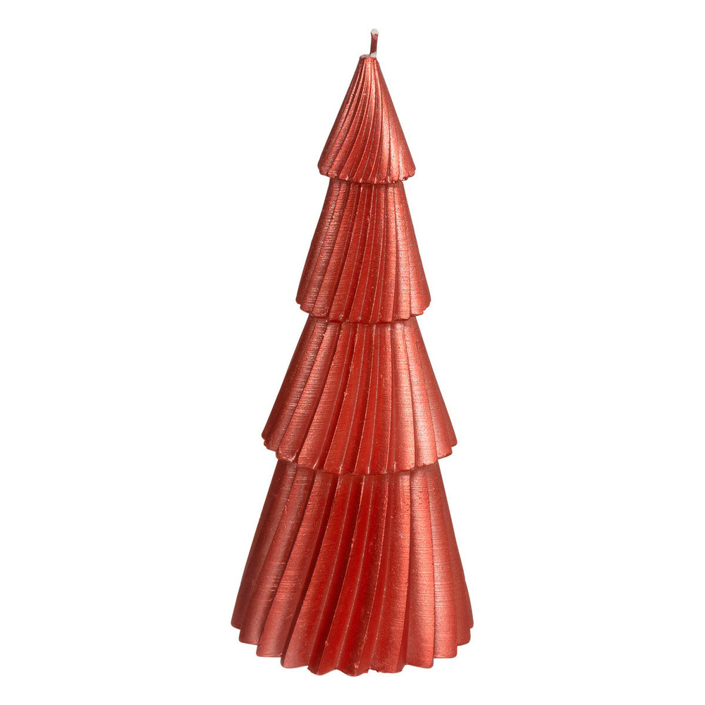 Bougie sapin de noël h 21 cm 350g