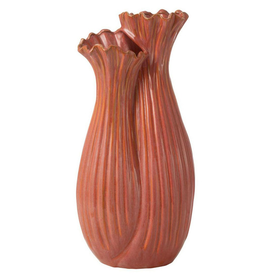 Vase déco duo en argile