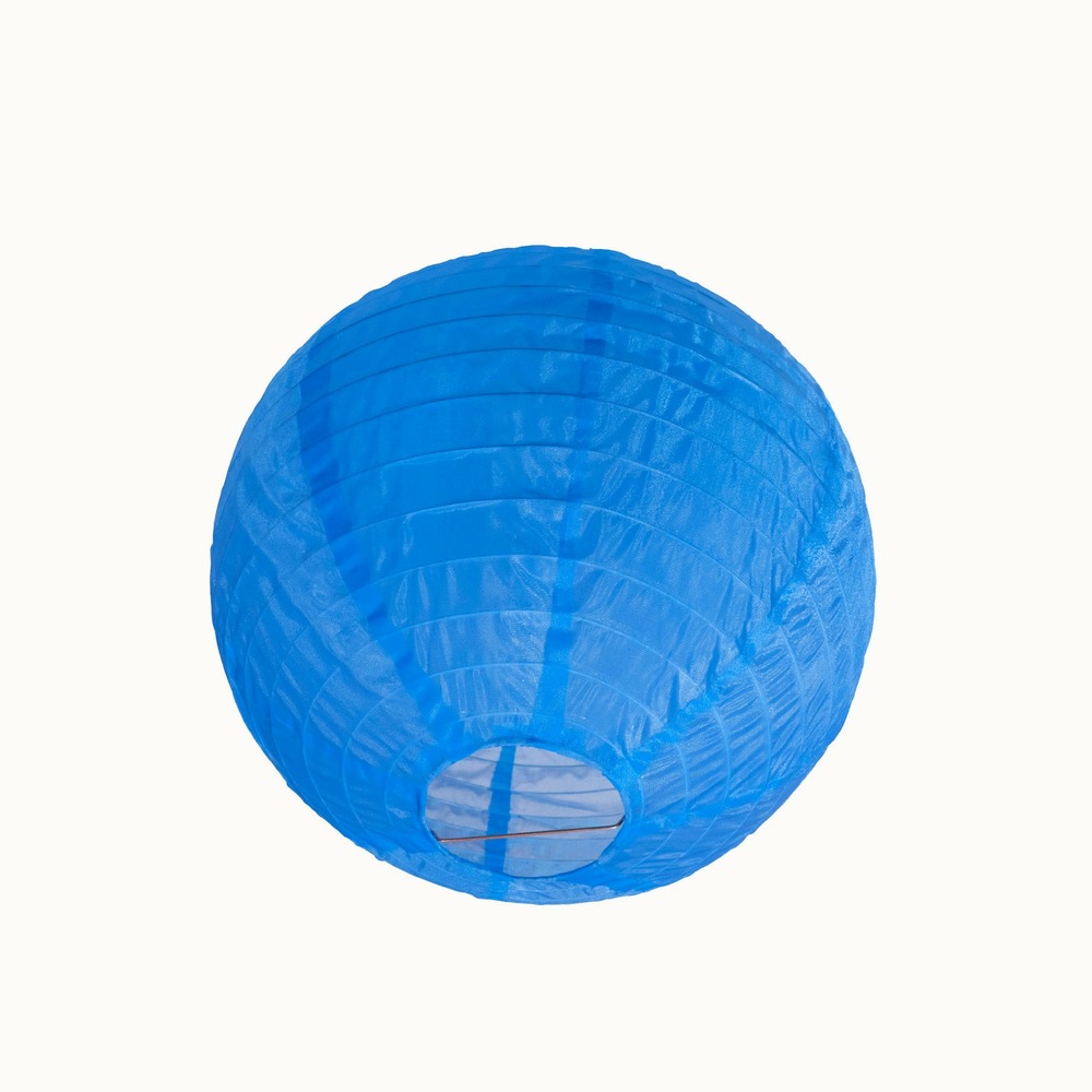 5 lampions en tissu résistant aux uv - intérieur extérieur