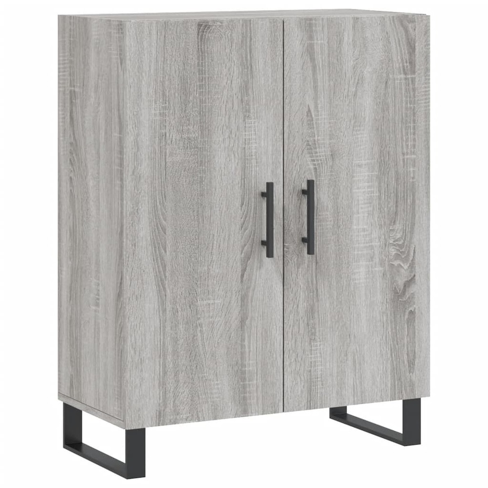Buffet bahut commode armoire meuble de rangement organisateur cuisine salle de séjour salon sonoma 69,5 x 34 x 90 cm bois d'i