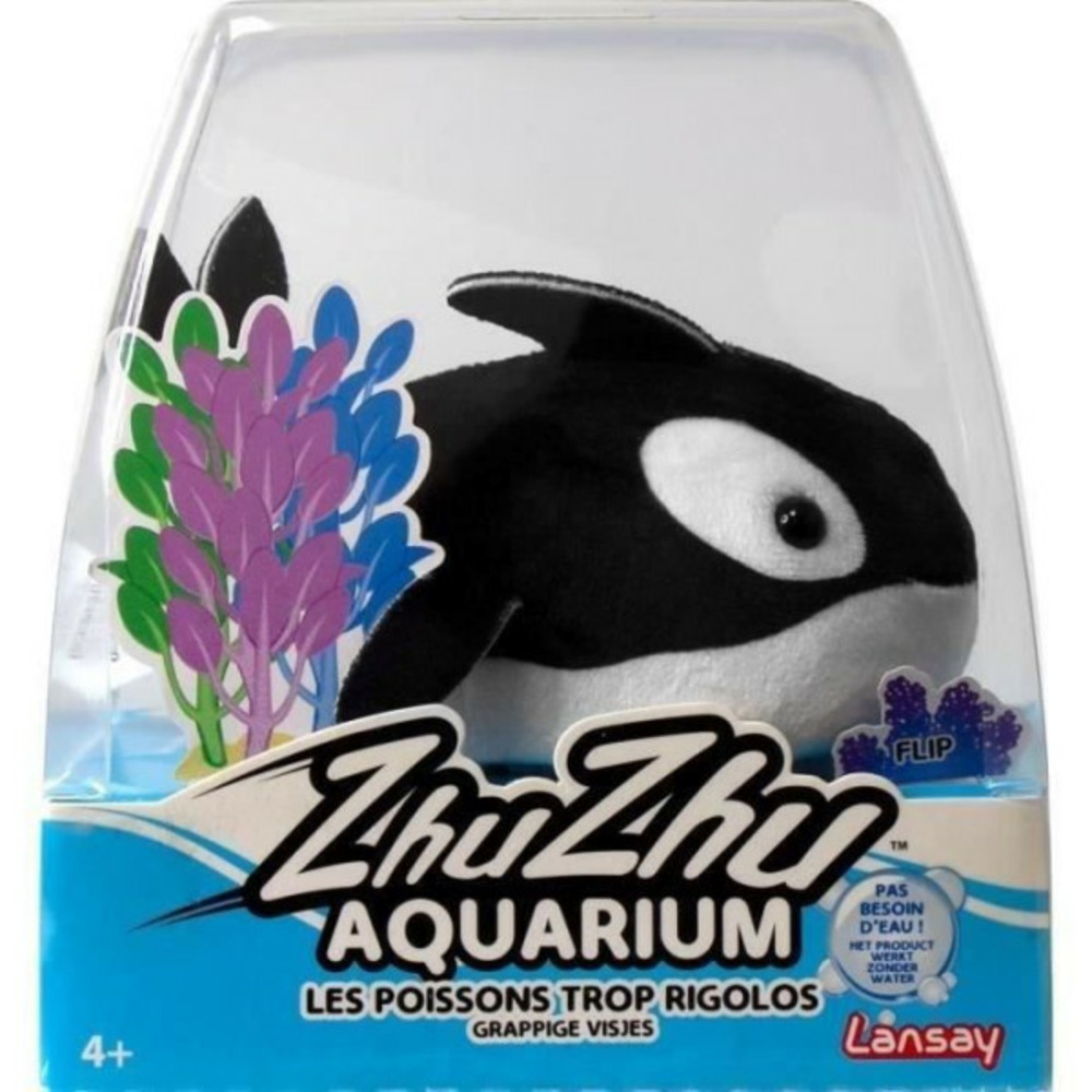 Animal miniature - lansay - 51119 - zhu zhu aquarium : margot le petit orque