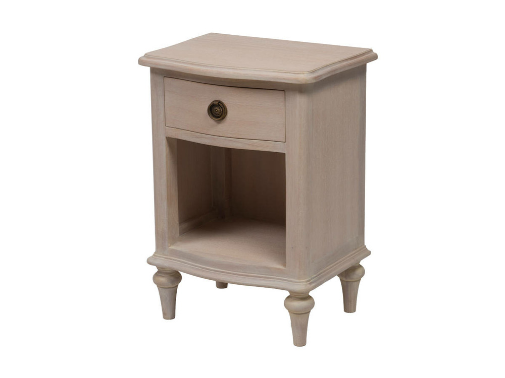 Table de chevet 1 tiroir caroussel