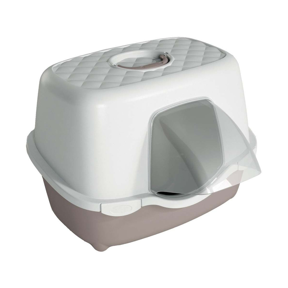 Maison de toilette avec auvent smart out taupe