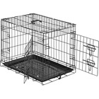 Cage de transport chien acier 60 x 44 x 51 cm