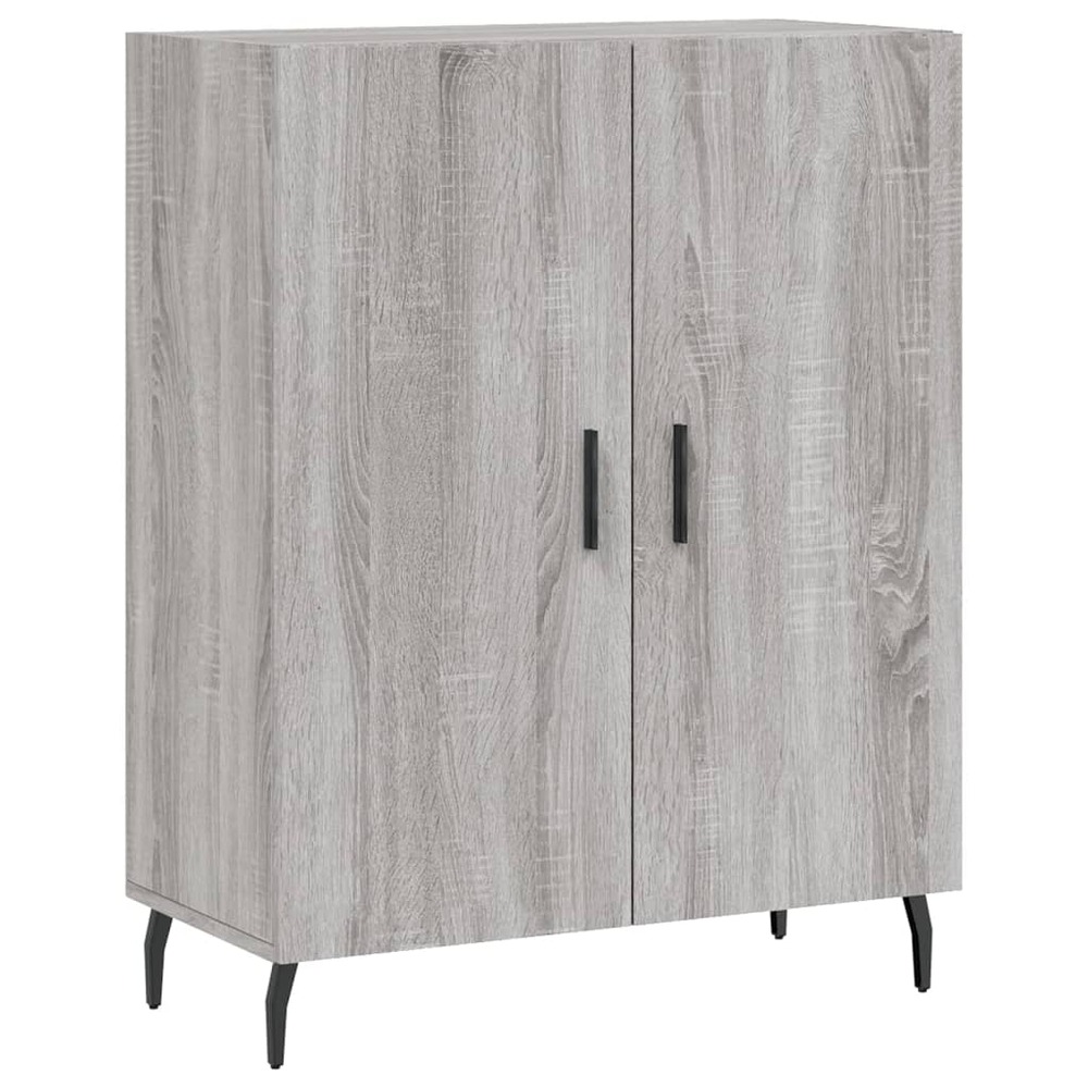 Buffet bahut commode armoire meuble de rangement organisateur cuisine salle de séjour salon sonoma 69,5 x 34 x 90 cm bois d'i