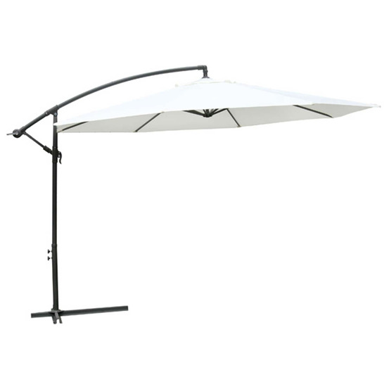 Parasol suspendu blanc