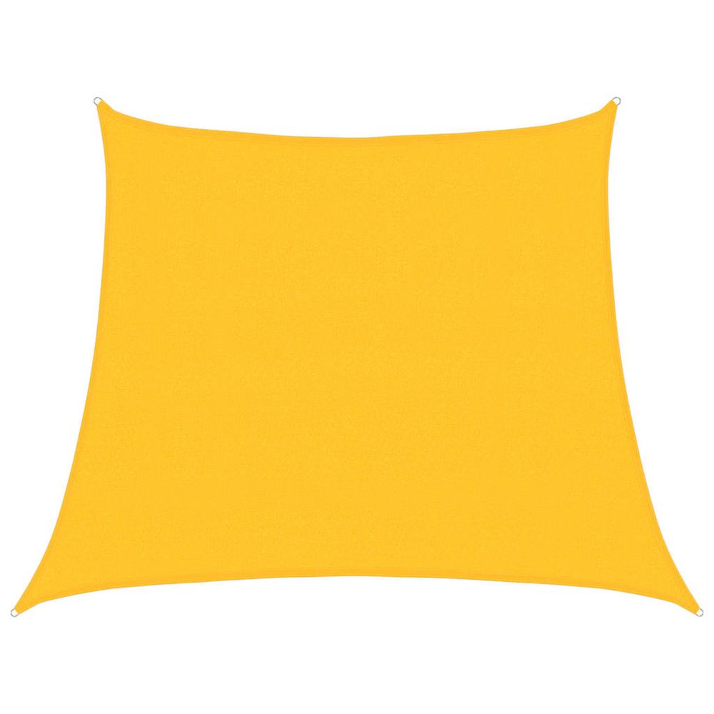 Voile d'ombrage 160 g/m² jaune 3/4x3 m pehd
