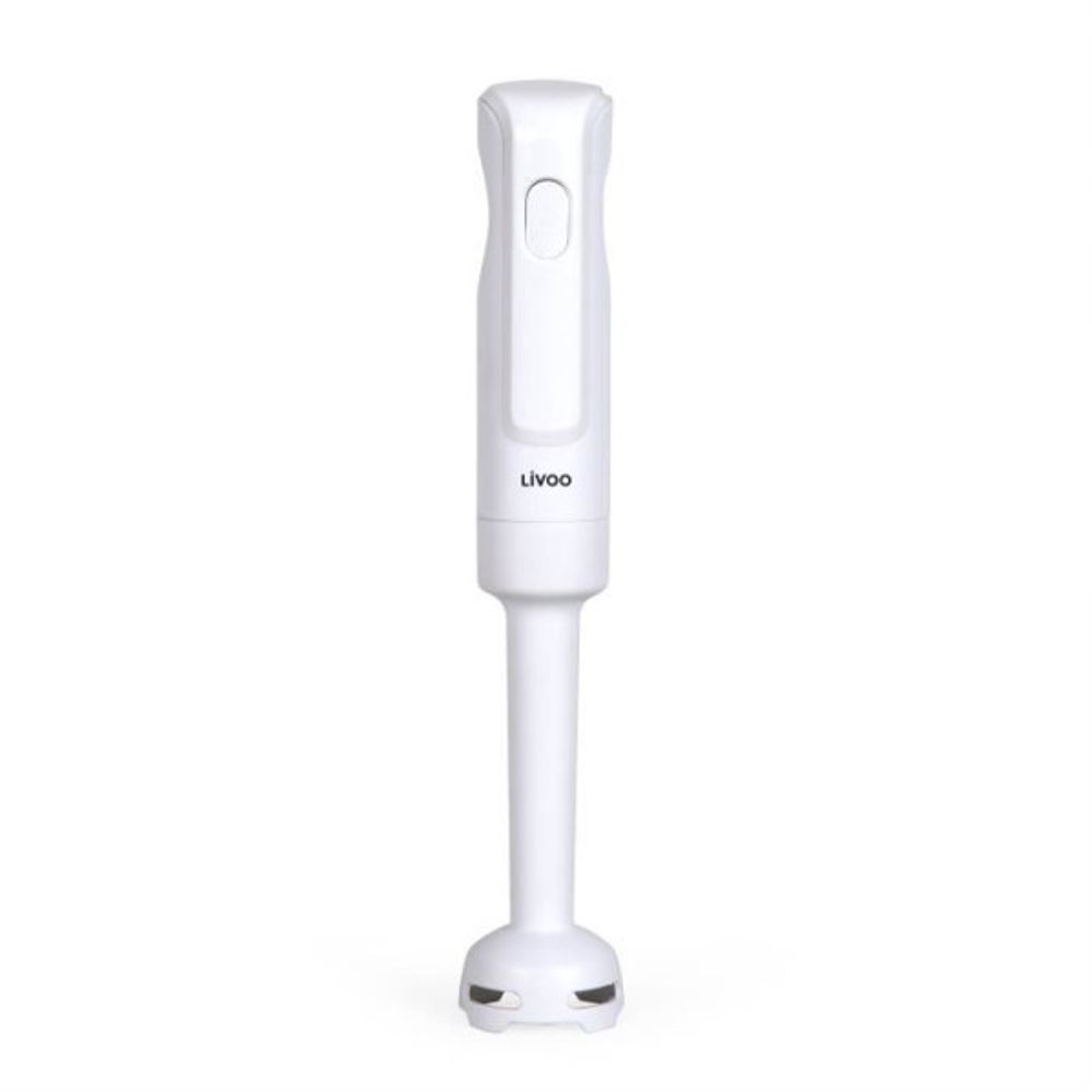 Mixeur electrique plongeant - - 300 w - 2 lames inox - 1 vitesse - blanc