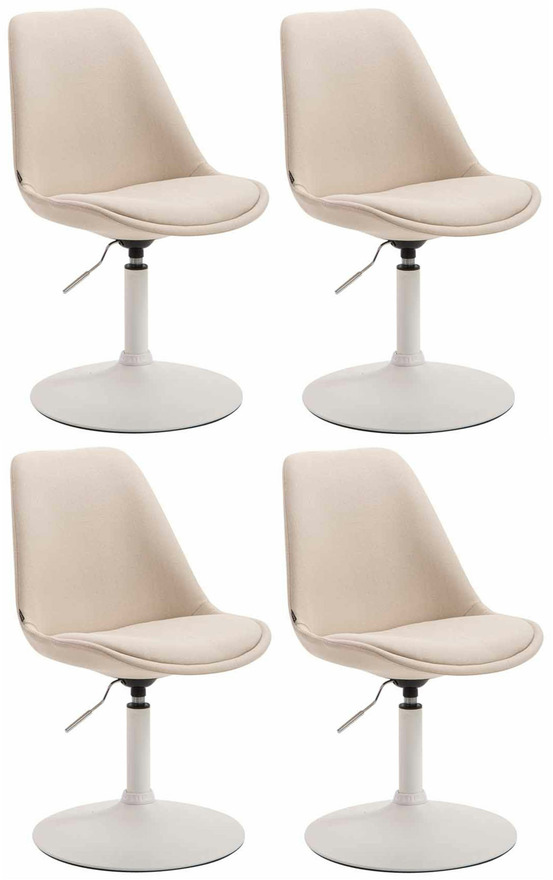Lot de 4 chaises maverick w tissu