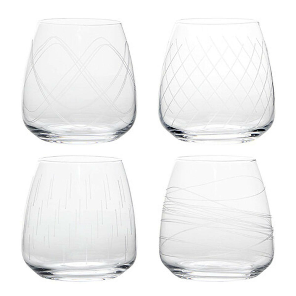 Lot de 4 gobelets bas 