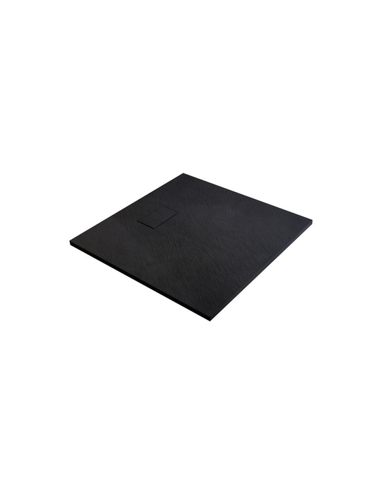 Receveur noir 90x90 gaïa