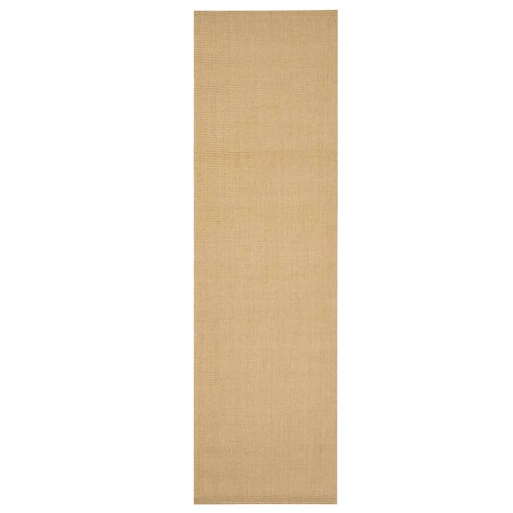 Tapis sisal naturel 100x350 cm