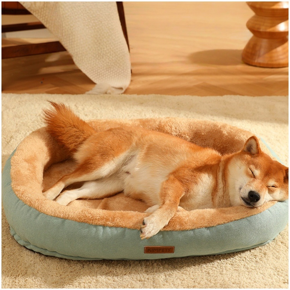 Panier rectangulaire spacieux pour petit chien et chat pratique