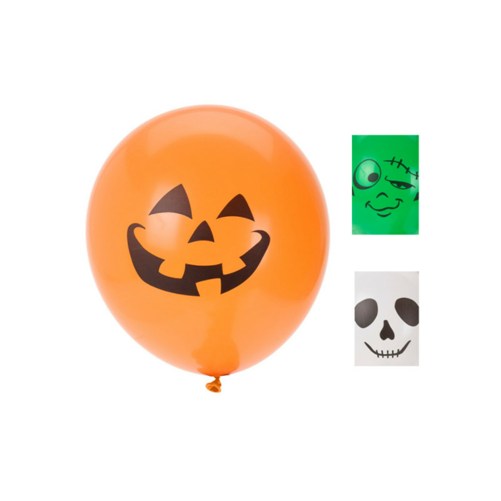 3 ballons d'halloween edm - led - 72122
