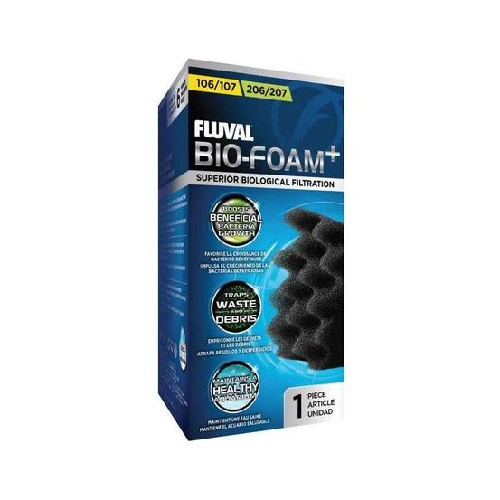 Fluval mousse bio 106 206 - pour aquarium