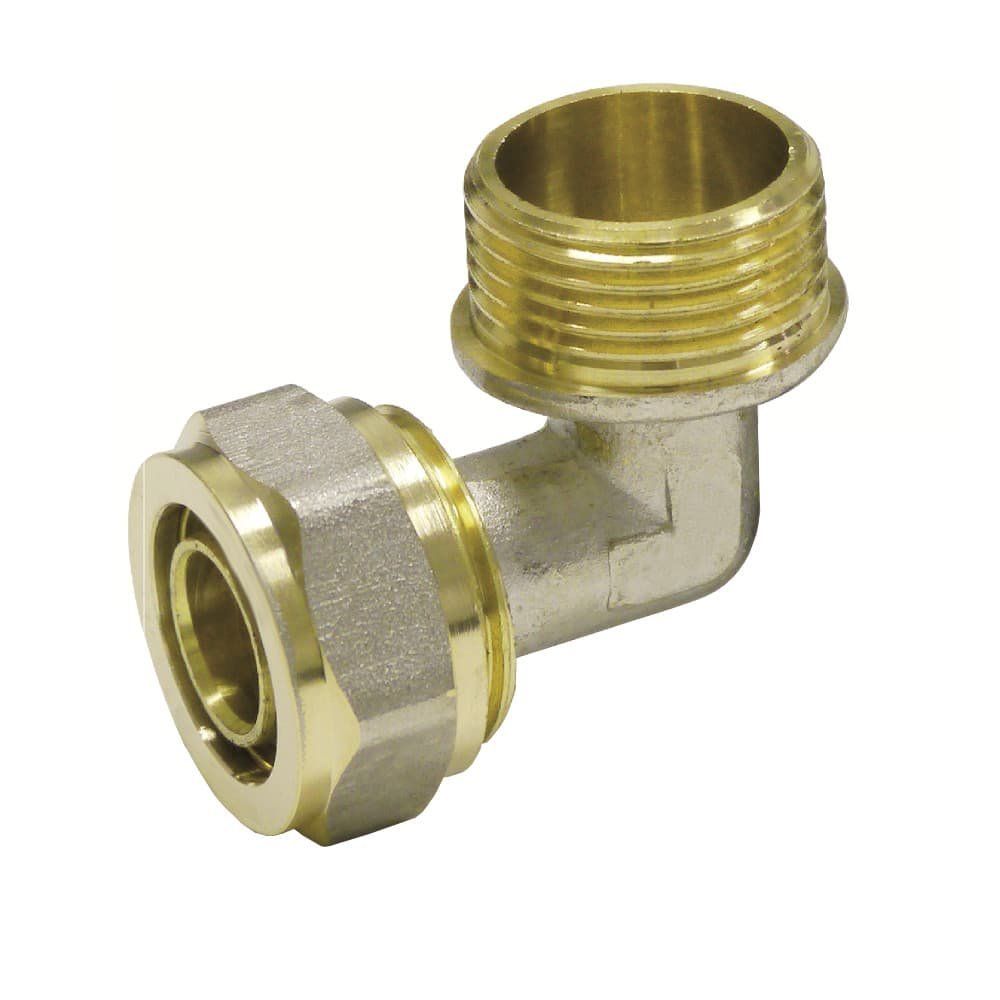 Raccord vissé coudé 16 x 2 - 1/2