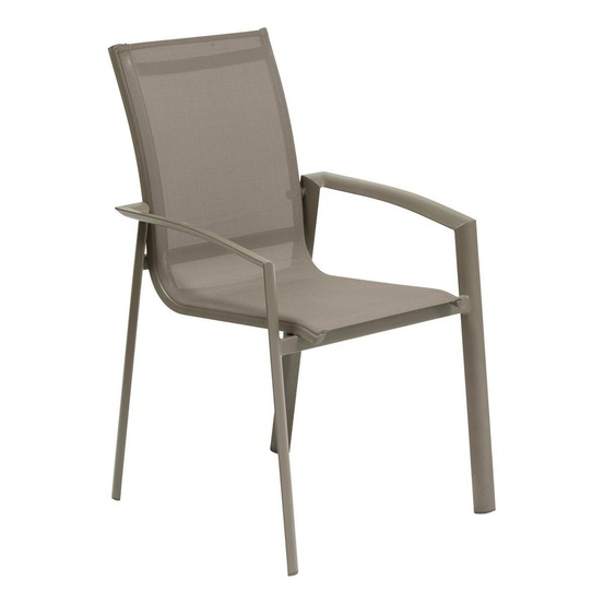 Fauteuil de jardin axant noisette/café
