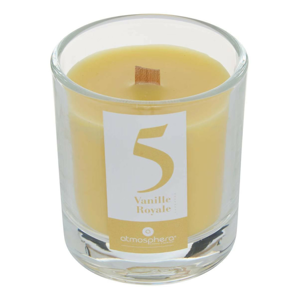 Bougie parfumée en verre 