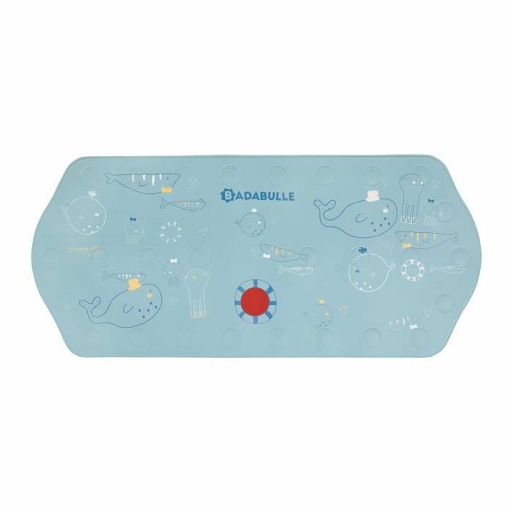 Tapis de bain xxl antidérapant avec témoin de température, 91 cm de long