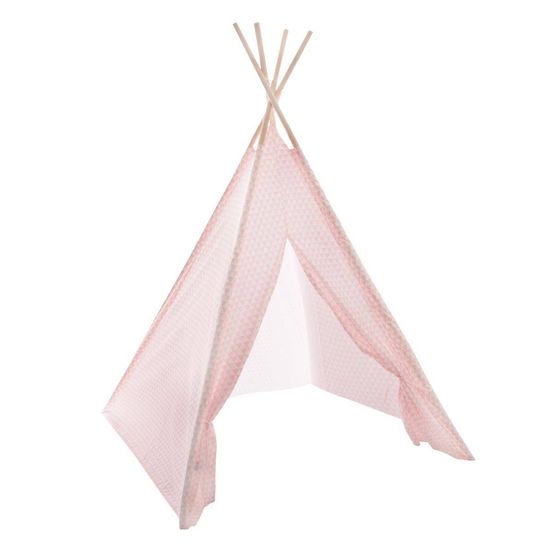 Tipi pour enfant 120x120x160cm rose