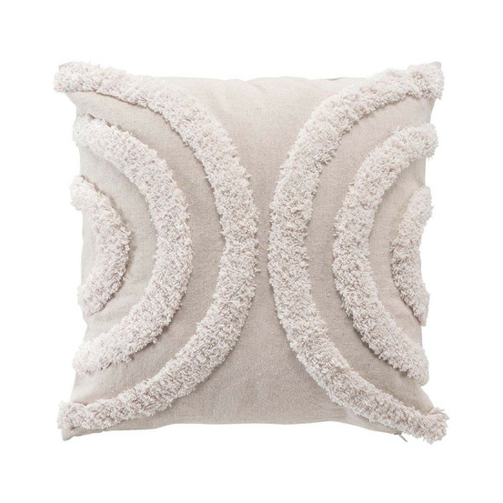 Coussin déco tufté