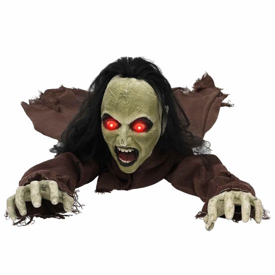 Zombie rampant d'halloween spooka marron 94 x 130 x 29 cm