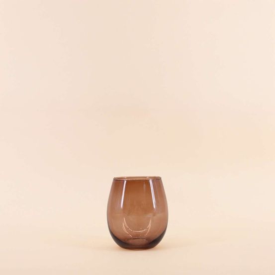 Photophore en verre irisé 11cm