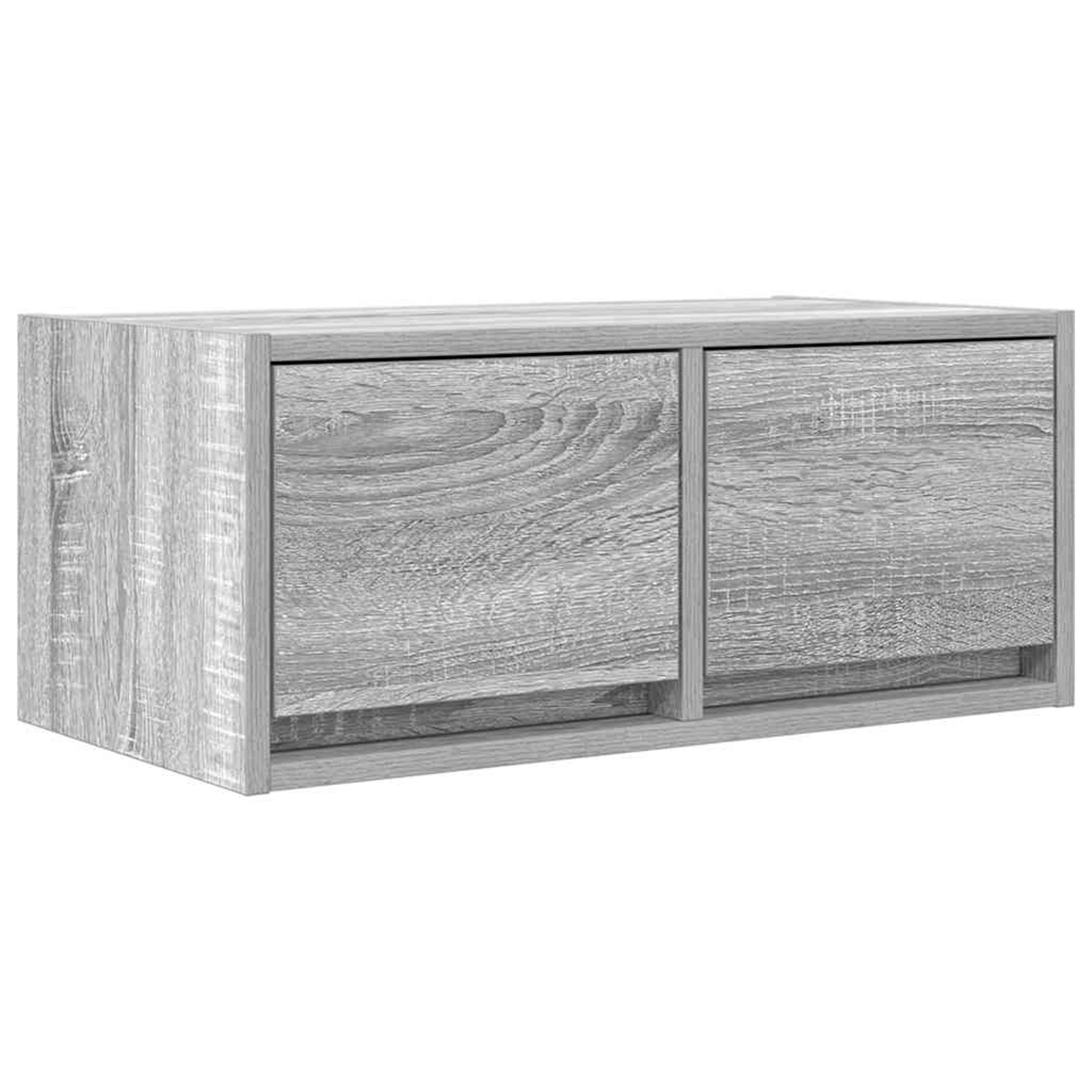 Meuble tv sonoma gris 60x31x25,5 cm bois d'ingénierie