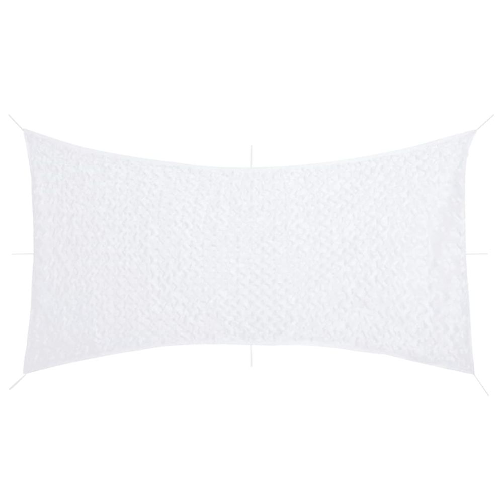 Filet de camouflage avec sac de rangement 516x400 cm blanc