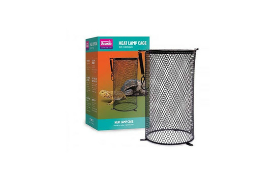 Heat lamp cage - eclairage pour reptiles
