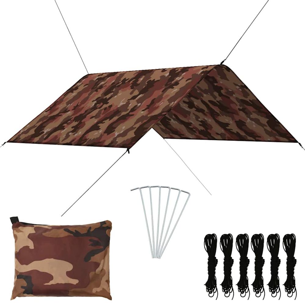 Bâche d'extérieur 3x2,85 m camouflage