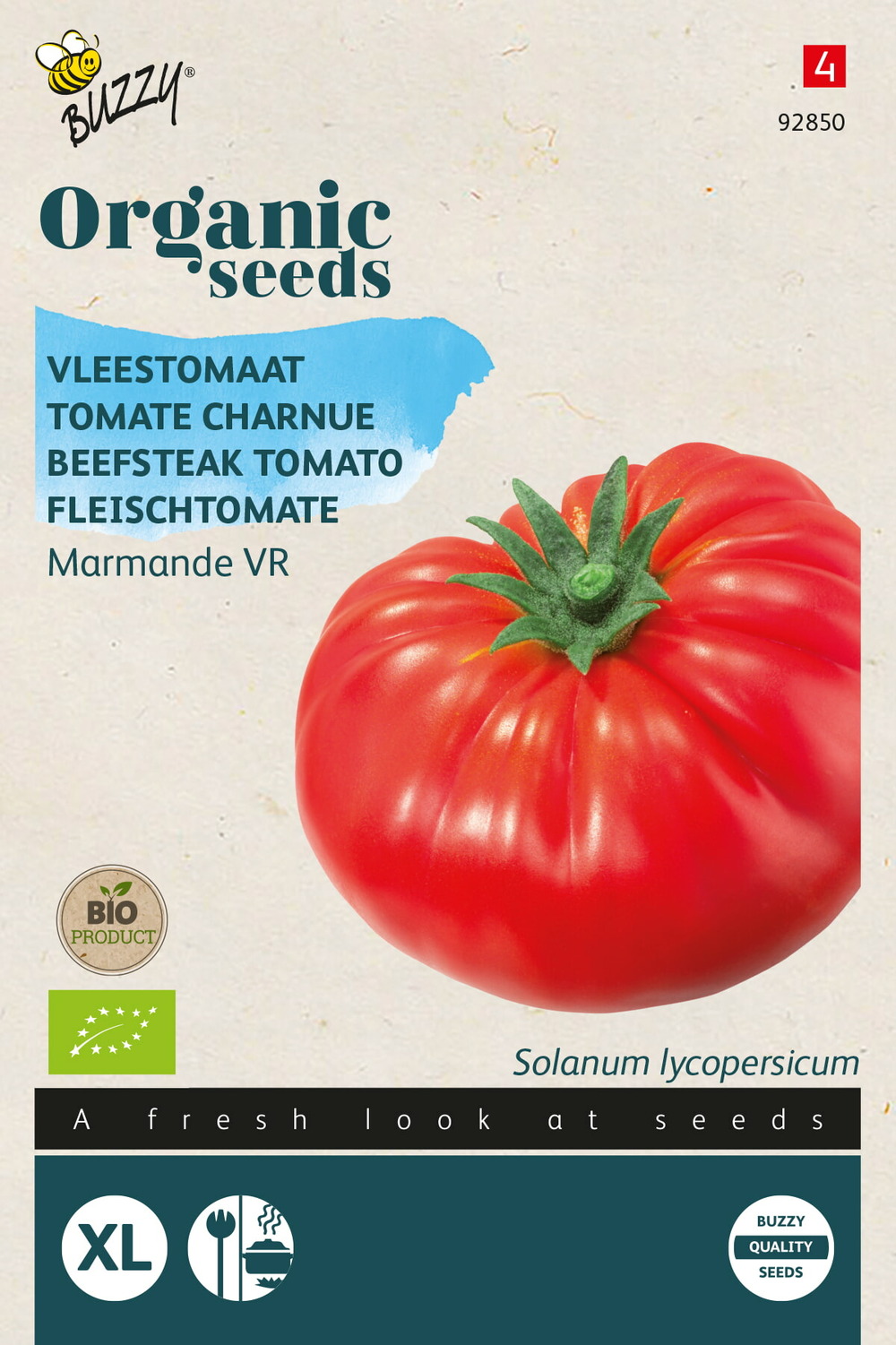 Buzzy organic tomates bifteck marmande (bio) - ca. 0,10 gr (livraison gratuite)