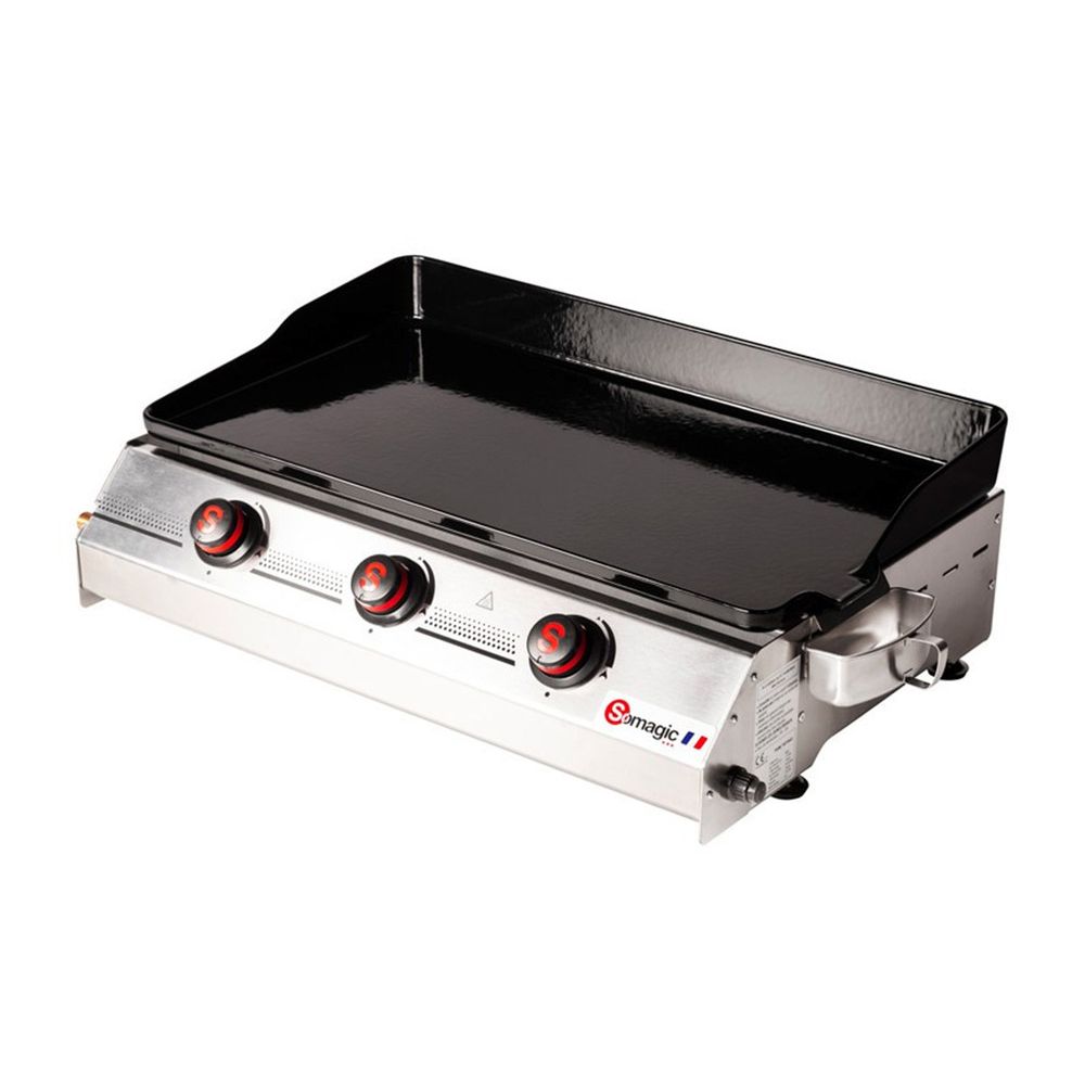 Plancha gaz 3 brûleurs so premium