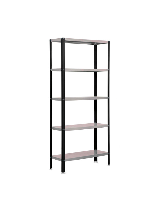Etagère légère sans vis simonhome classic mini 5/300 antracite/galva antracite/galva 1800x800x300 - simonrack