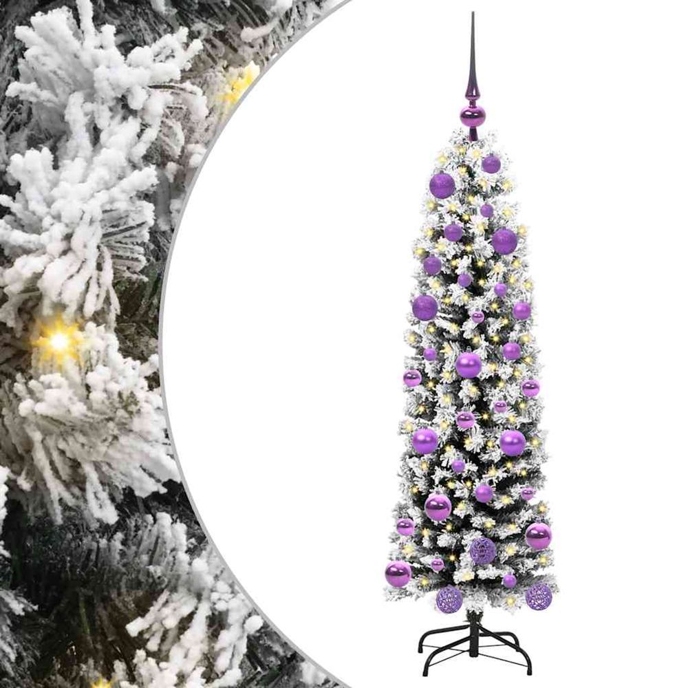 Sapin de noël artificiel vert 120 cm pvc et acier et plastique