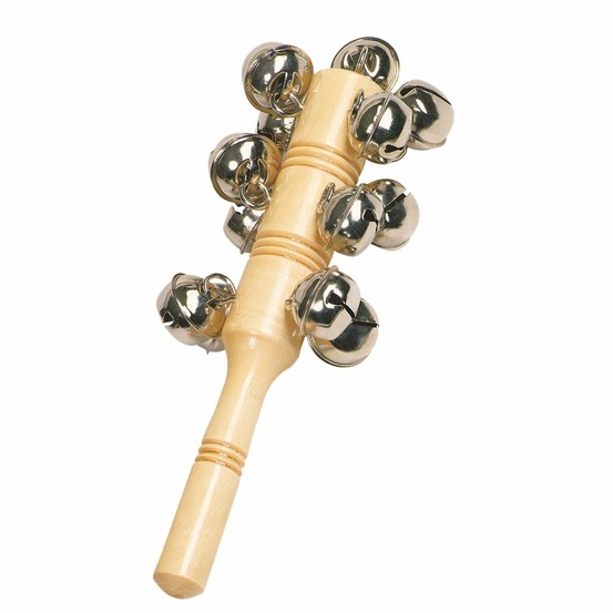 Bâton avec 13 clochettes